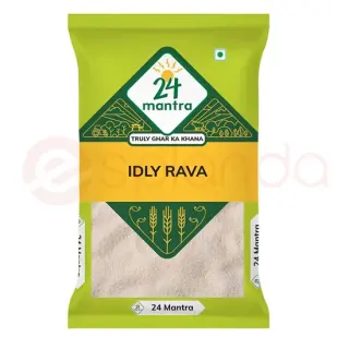 24 Mantra Idli Rava : 2LB Flour, 2LB