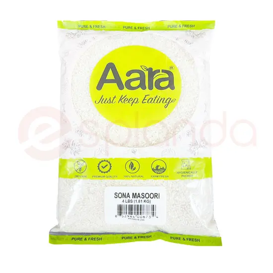 Aara Sona Masoori RICE:4LBS 4LBS at Apna Bazar Woburn, Woburn MA