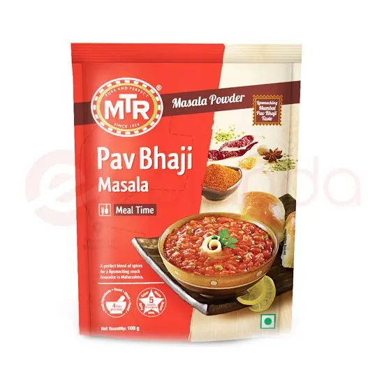 Mtr Pav Bhaji Masala : 100 Gm 100 GM at Apna Bazar Woburn, Woburn MA
