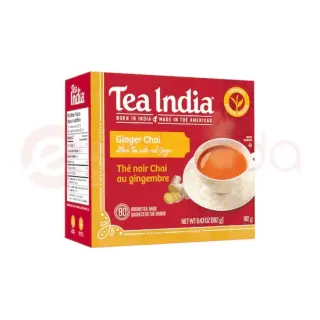 Tea India Ginger TEABAGS:10CT Tea/Coffee, 10CT