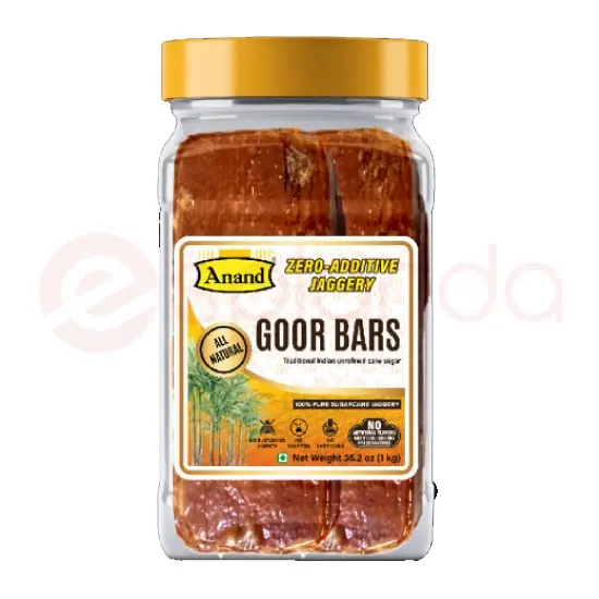 Anand Goor Bars: 1KG 1KG at Apna Bazar Woburn, Woburn MA