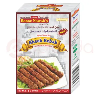 Banne Nawab's Sheek KEBAB:87G Spices, 87G