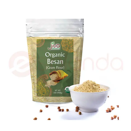 Jiva Organic Besan : 2 Lb 2 LB at Apna Bazar Woburn, Woburn MA