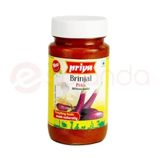 Priya Brinjal Pickle: 300GM, 300GM