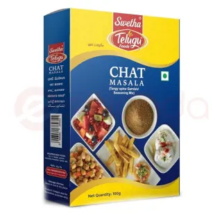 Swetha Telugu Chat MASALA:100G Spices, 100G