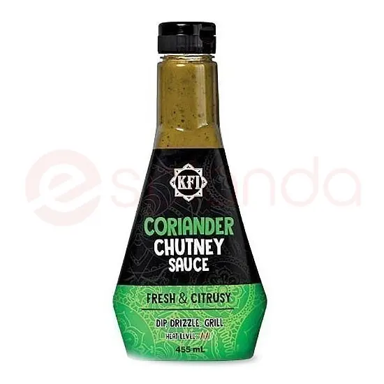 Kfi Coriander Chutney: 15.4OZ 15.4OZ at Apna Bazar Woburn, Woburn MA