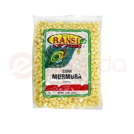 Bansi Corn Murmura: 340G 340G at Apna Bazar Woburn, Woburn MA