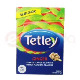 Tetley Ginger Tea: 144 Gm Tea/Coffee, 144 GM
