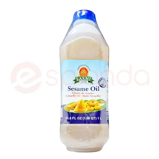 Laxmi Sesame Oil: 1ltr 1LTR at Apna Bazar Woburn, Woburn MA