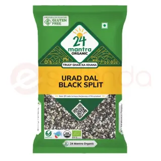 24 Mantra Urad Black SPLIT:2LB Dal, 2LB