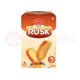 Bikaji Gur Rusk: 600GM Biscuits, 600GM