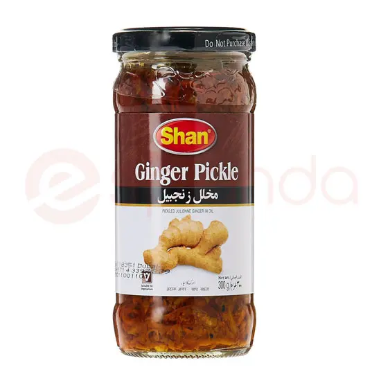 Shan Ginger Pickle :300GM 300GM at Apna Bazar Woburn, Woburn MA