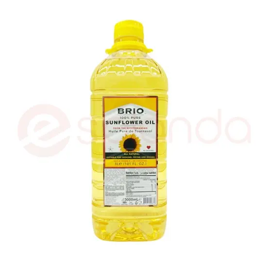 Brio Sunflower Oil: 3 Lt 3 Lt at Apna Bazar Woburn, Woburn MA