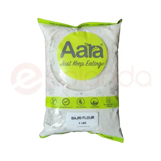 Aara Bajri Flour: 4 Lbs 4 LBS at Apna Bazar Woburn, Woburn MA