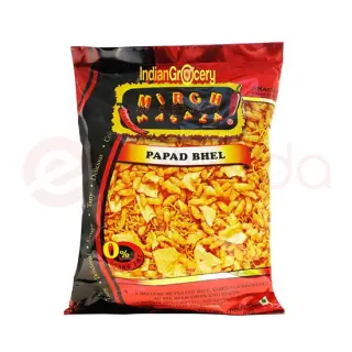 Mirch Masala Pappad Bhel: 10OZ Snack, 10 OZ