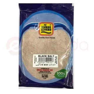Three Rivers Black SALT:600GM Spices, 600GM