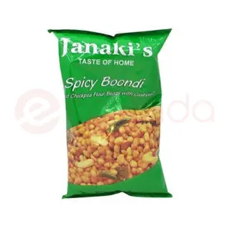 Janaki Spicy Boondi : 7 Oz Snacks, 7 OZ
