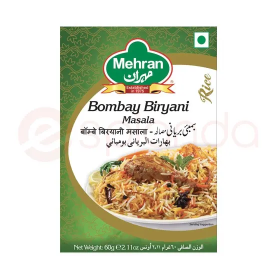 Mehran Bombay Biryani: 60G 60G at Apna Bazar Woburn, Woburn MA