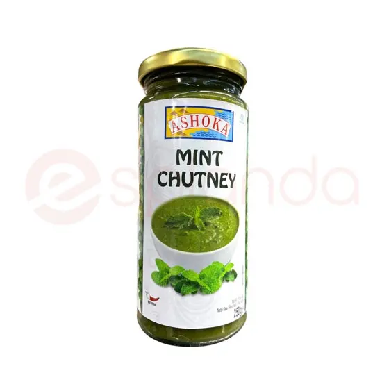 Ashoka Mint Chutney: 250G 250G at Apna Bazar Woburn, Woburn MA