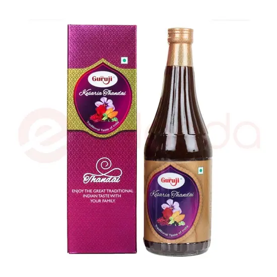 Guruji Kesaria Thandai : 750ML 750ML at Apna Bazar Woburn, Woburn MA