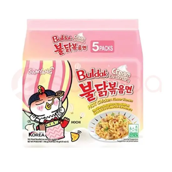 Buldak Carbonara RAMEN:700GM 700GM at Apna Bazar Woburn, Woburn MA