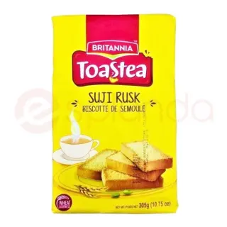 Britannia Suji Toast : 305GM Biscuits, 305GM