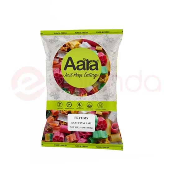 Aara Fryums Star: 400G 400G at Apna Bazar Woburn, Woburn MA