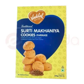 Vadilal Surti MAKHANIYA:200GM Biscuits, 200GM
