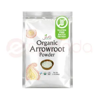 Jiva Org. Arrowroot POWDER:2LB Spices, 2LB