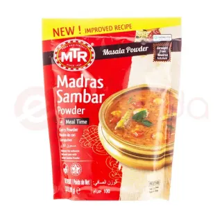 Mtr Madras Sambar POWDER:100G Spices, 100G