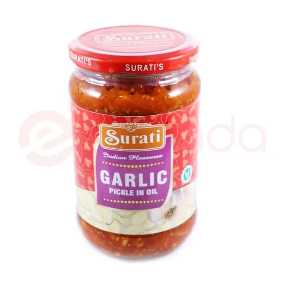 Surati Garlic Pickle : 24.6 Oz 24.6 OZ at Apna Bazar Woburn, Woburn MA