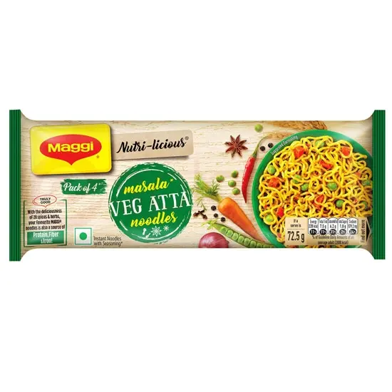 Maggi Veg Atta Noodles: 290G 290G at Apna Bazar Woburn, Woburn MA
