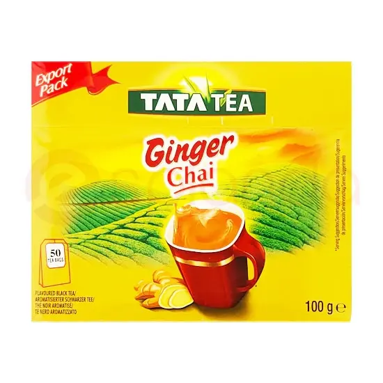 Tata Tea Ginger Chai: 100GM 100GM at Apna Bazar Woburn, Woburn MA
