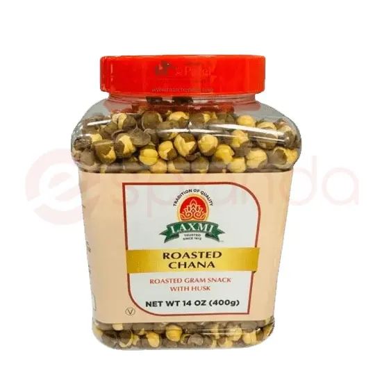 Laxmi Roast Chana Salted: 14OZ 14OZ at Apna Bazar Woburn, Woburn MA