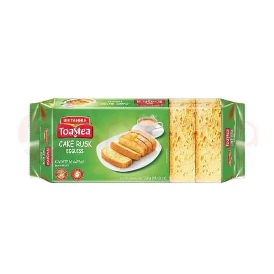 Britannia Eggless Rusk : 550G 550G at Apna Bazar Woburn, Woburn MA