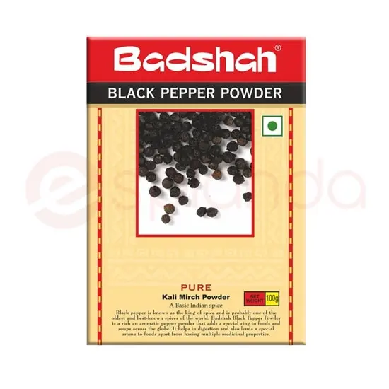 Badshah Black Pepper PWDR:100G 100G at Apna Bazar Woburn, Woburn MA