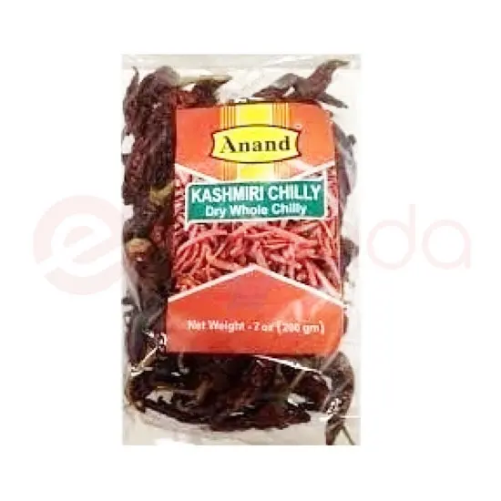 Anand Dry Kashmiri CHILI:100G 100G at Apna Bazar Woburn, Woburn MA