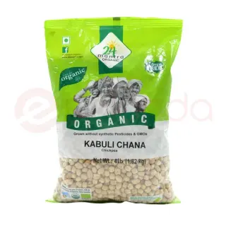24 Mantra Kabuli Chana : 4LB Beans, 4LB