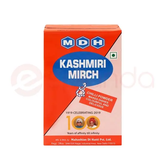Mdh Kashmiri Mirch : 100 Gm 100 GM at Apna Bazar Woburn, Woburn MA