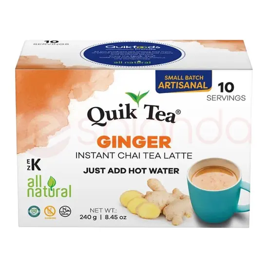 Quik Tea Uns. Ginger CHAI:160G 160G at Apna Bazar Woburn, Woburn MA
