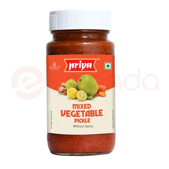 Priya Mixed Veg Pickle: 300G 300G at Apna Bazar Woburn, Woburn MA