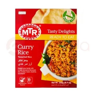 Mtr Curry Rice : 250G Ready Eat, 250G