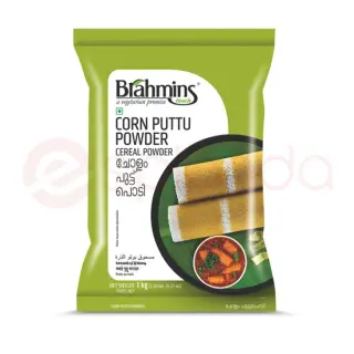 Brahmins Corn Puttu POWDER:1KG Flour, 1KG