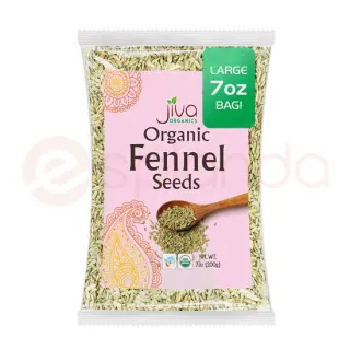 Jiva Fennel Seeds: 7OZ Spices, 7 OZ