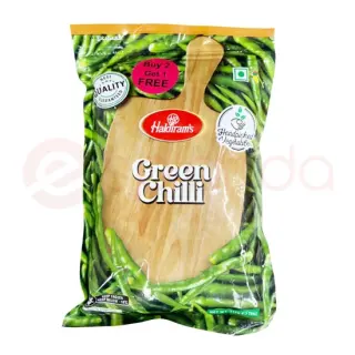 HALDIRAM GREEN CHILLI: 312G