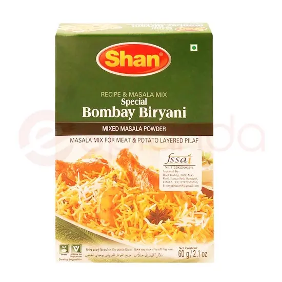 Shan Bombay Biryani Mix: 60G 60G at Apna Bazar Woburn, Woburn MA