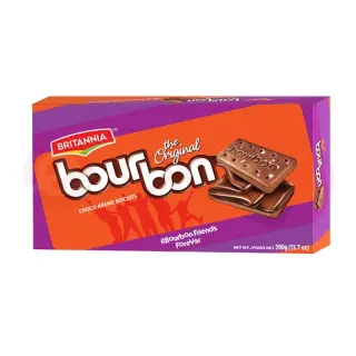 Britannia Bourbon : 390 G Biscuits, 390 G