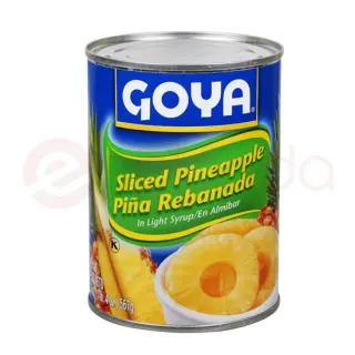GOYA SLICED PINEAPPLE : 20 OZ