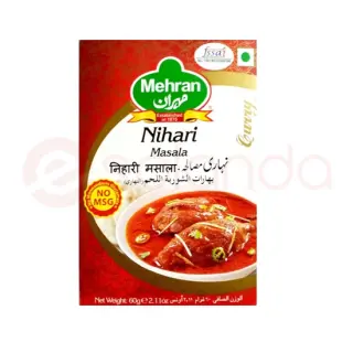 Mehran Nihari Masala : 50 G Spices, 50 G