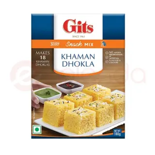 Gits Khaman Dhokla: 180G Brkfst Mix, 180G